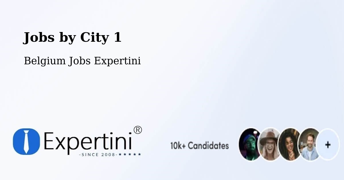 City Jobs in Belgium - Expertini